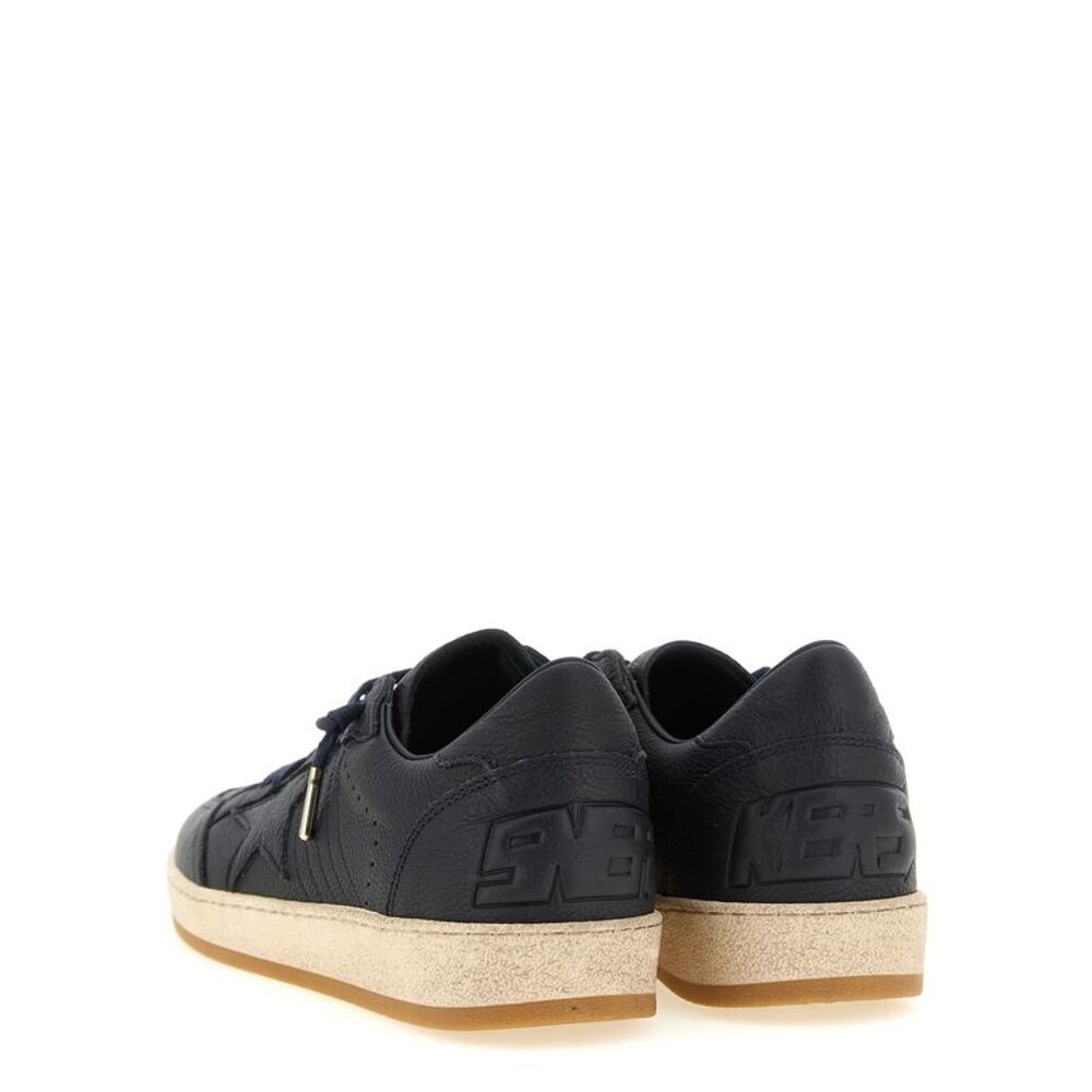 Golden Goose Blue Cowhide Low Top Men's Sneakers - Picture 2 of 5